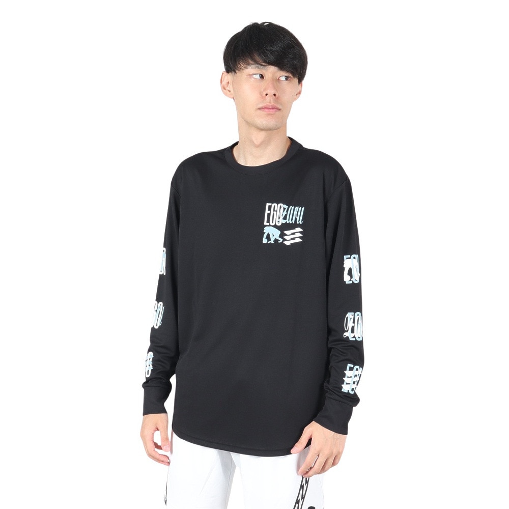 ERL ロゴ　ロングtシャツ　黒　M 41vY3SANFyL._UY1000_.jpg