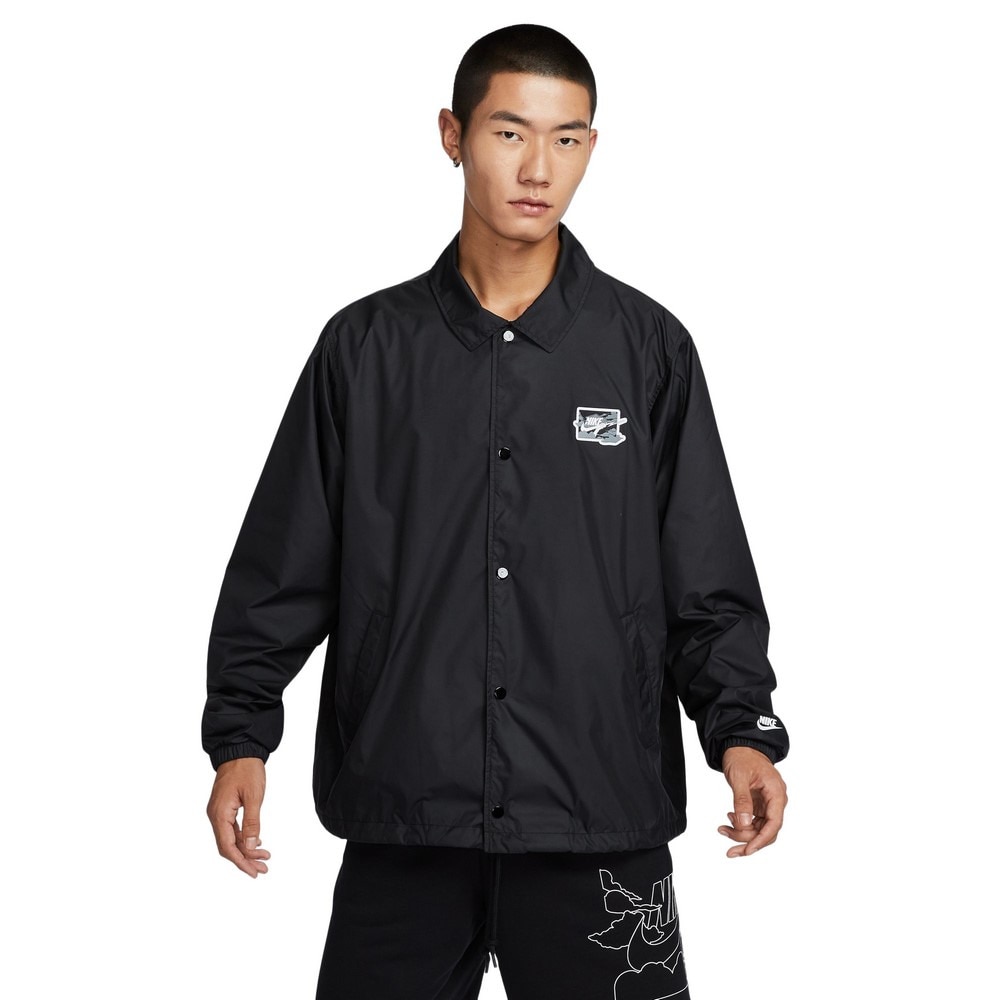 ジャケット・アウター Nike Da De Muertos Men's Coach Jacket Nike Dia De Muertos Coach Men's Jacket 2colors Black Beige S