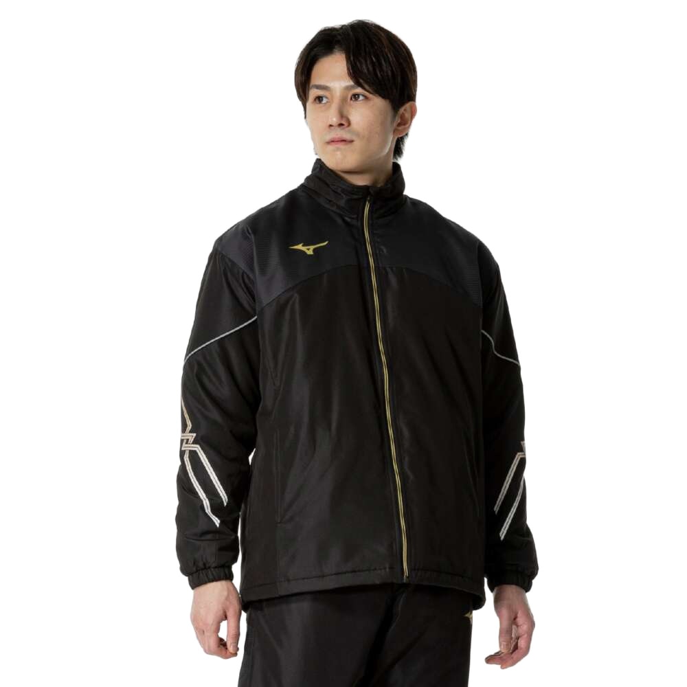 ミズノ ＭＣ－ＬＩＮＥ　ブレスサーモ中　綿ウォーマージャケット トレーニングウエア ブレーカーシャツ 32MEB63009　冬　クリアランス