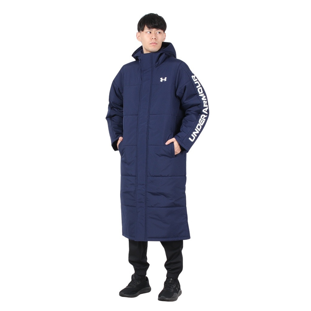 アンダーアーマー ＵＡ　ＬＯＧＯ　ＬＯＮＧ　ＣＯ　ＡＴ トレーニングウエア ボアコート 1388242-410