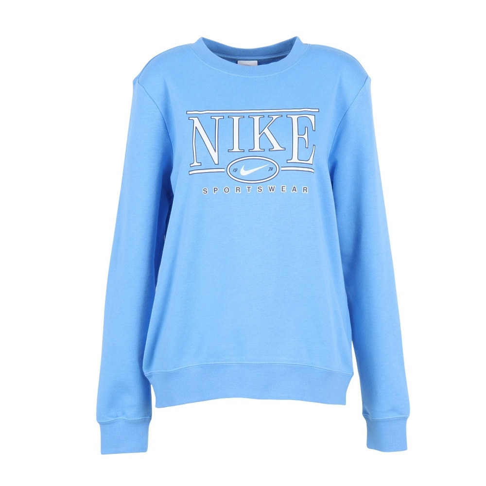 ナイキ(nike) ＡＳ　Ｗ　ＮＳＷ　ＣＬＵＢ　Ｆ　ＬＣ　ＳＴＤ　ＧＸ　ＣＲＥＷ トレーニングウエア スウェットシャツ HJ0981-412