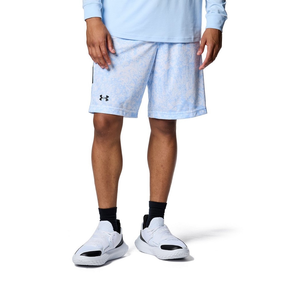 【新品未使用】アンダーアーマー　フルオープン　パンツ　 バスケ　ウォームパンツ UNDER ARMOUR ジュニア CURRY BOYS SPLASH SHORT アンダー