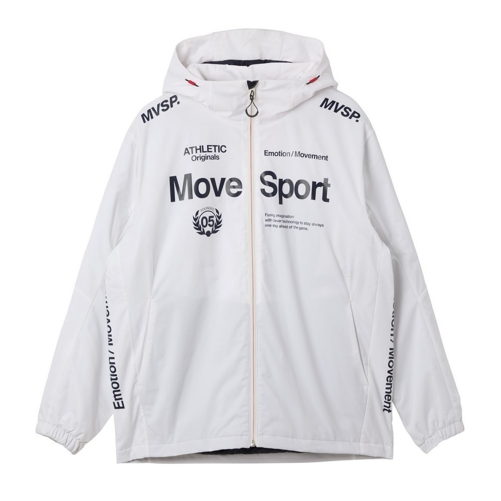 デサント 【ACITVE SUITS】 THERMO オーセンティ トレーニングウエア ブレーカーシャツ ST5FWB32M-WH00