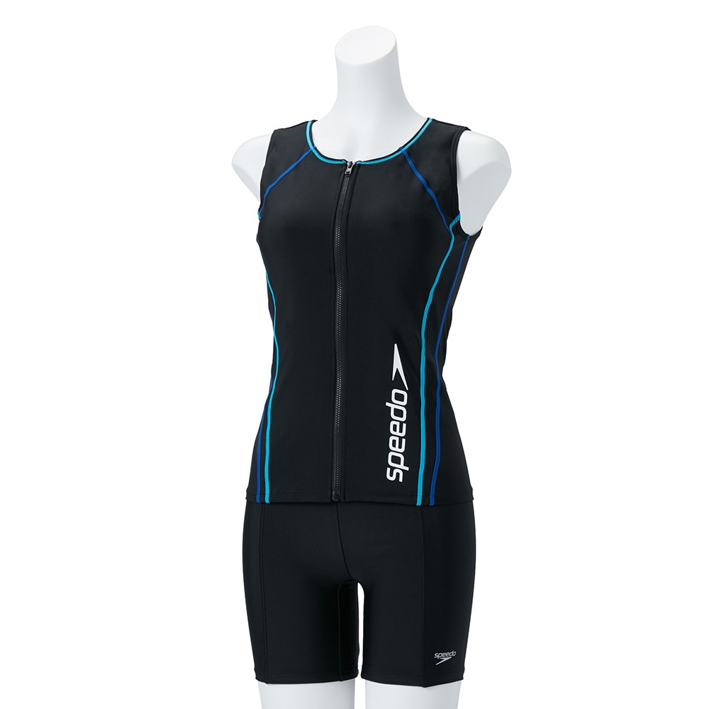 スピード Ｗｏｍｅｎ?ｓ　Ｓｅｐａｒａｔ　ｅｓ　Ｖ ウエルネス アクアビクス水着 SFW22315V-KQ