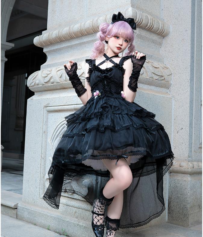 楽天市場】ゴシック魔女ヴァンパイアローズ暗黒カラーゴスロリ