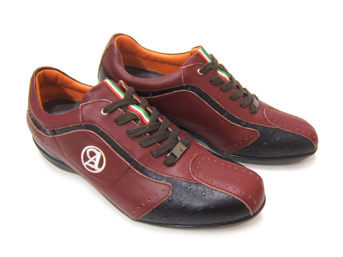 高級感 スニーカー調の６ｃｍシークレットｕｐ Antiba Segreto アンティバ セグレイト 革靴 シークレットシューズ 背が高くなる靴 カジュアル スニーカー ビジカジ 送料無料 An 4522 ワイン ブラック 史上最も激安 Rocha Cl