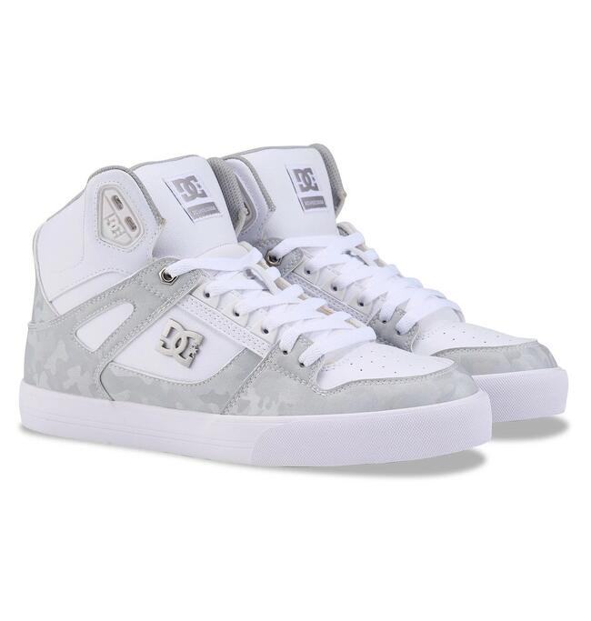 角度によって化けの皮柄がうつり変わりする♪\u003cBR\u003eDC SHOE ピュアハイトップSE SN\u003cBR\u003ePURE HIGH-TOP SE SN   DM254301-WSL