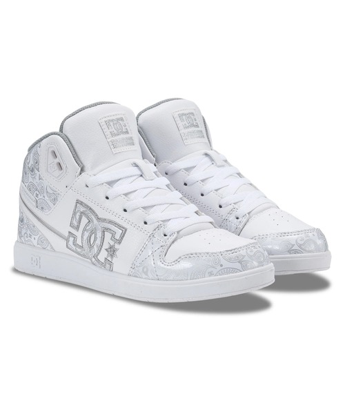 高級感のあるペイズリー柄＆シルバーの配色♪ DC SHOE ユニバーシティMID SE SN DW261303-SLV