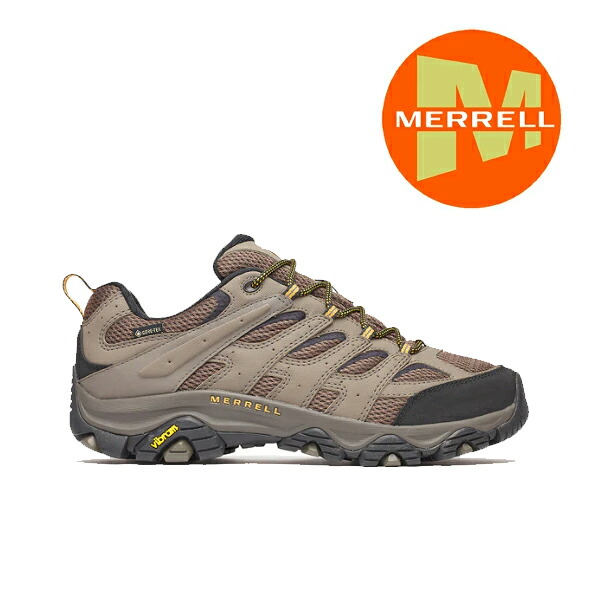 幅広ワイズを採用した「モアブ」最新モデル！ メレル/MERRELL モアブ3 シンセティック ゴアテックス ワイドワイズ M500643W WALNUT/ウォルナット
