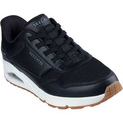 スリップインズがさらに快適で履きやすく♪ SKECHERS/スケッチャーズ ウノ/UNO-BANKSIA 183022W-BLK