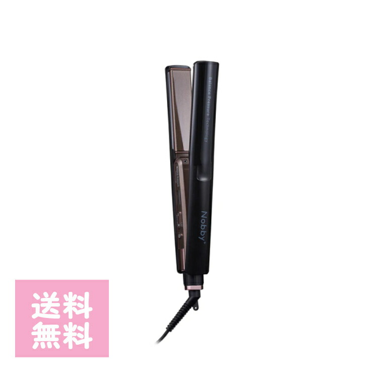 Nobby ヘアアイロン ブラック 楽天市場】Nobby+ プロテクトイオン ストレートアイロン ブラック