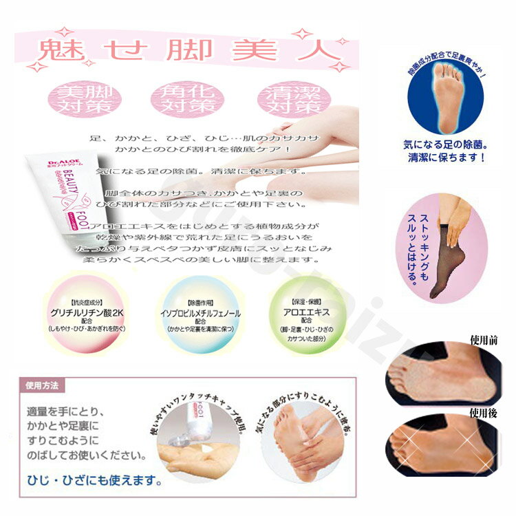楽天市場 Dr アロエ フットクリーム 1g 乾燥 カサカサ 足裏クリーム サロン専売品 プロ用美容室専門店 コスメジャングル コスメジャングル