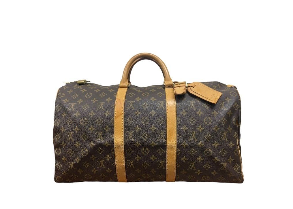 ルイヴィトン　キーポル50 ボストンバッグ エピ M42968 LOUIS VUITTON】ルイヴィトン『エピ キーポル50』M42968 メンズ