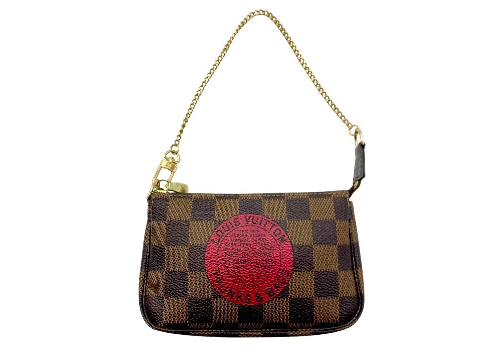 楽天市場】ルイヴィトン ダミエ イリュストレ ミニポシェットアクセ