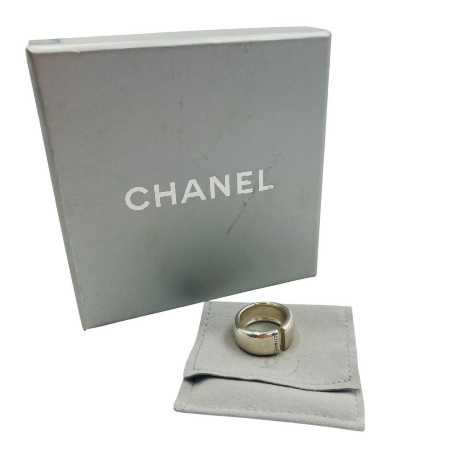 楽天市場】CHANEL シャネル チェーンリングゴールド シルバー