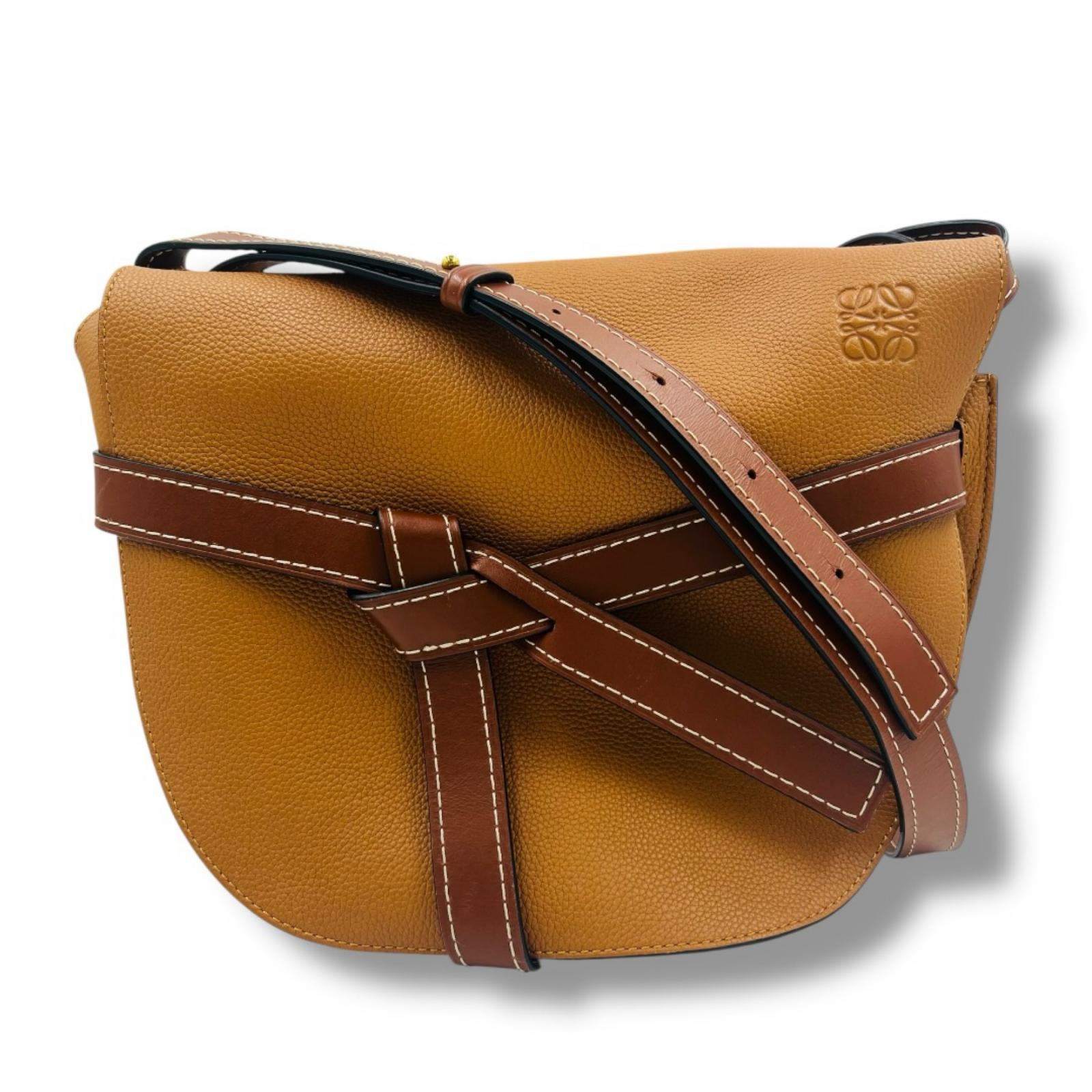 LOEWE ロエベ ゲートデュアル ショルダーバッグ バイカラー