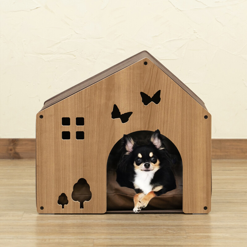 市場 送料無料 犬小屋 室内 ペットベッド ペットハウス 屋根付き 犬猫用 室内用 犬用ベッド 洗えるクッション付き 小動物 ハウス 猫ちぐら