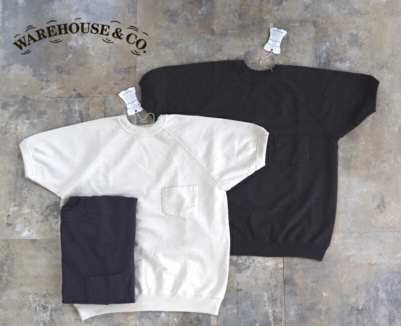 WAREHOUSE 半袖ポケットスウェット　 L 40-42 新品未使用 楽天市場】ウェアハウス WAREHOUSE 半袖 ポケット スウェット T