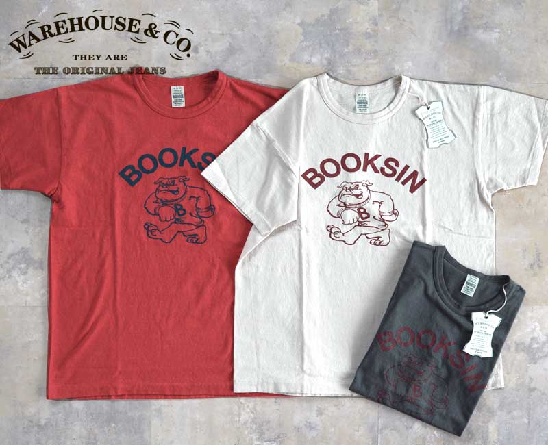 WAREHOUSEウエアハウス 2ND-HANDT-シャツ Lot4064 【BOOKSIN】