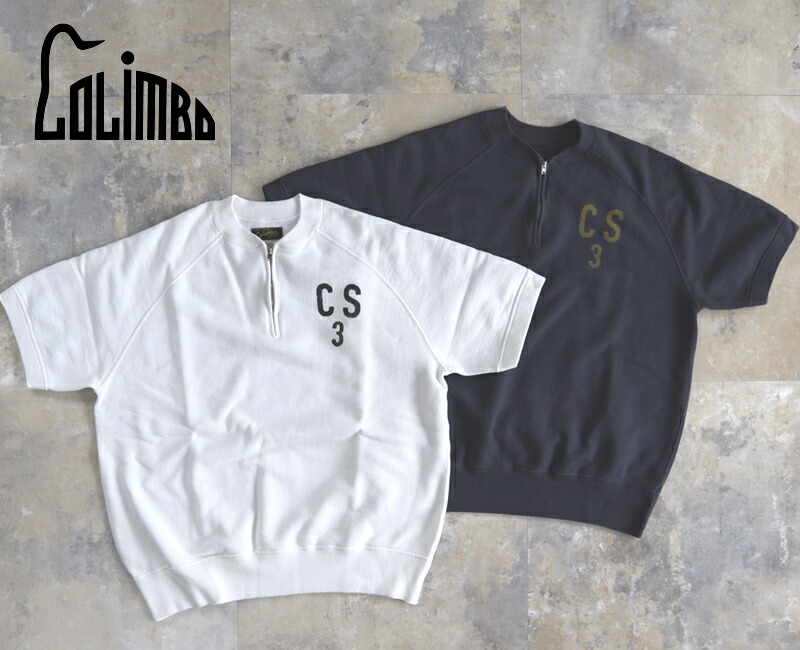 COLIMBOコリンボ HALF ZIP SS SW 別注 ハーフジップスウェット【CS3】