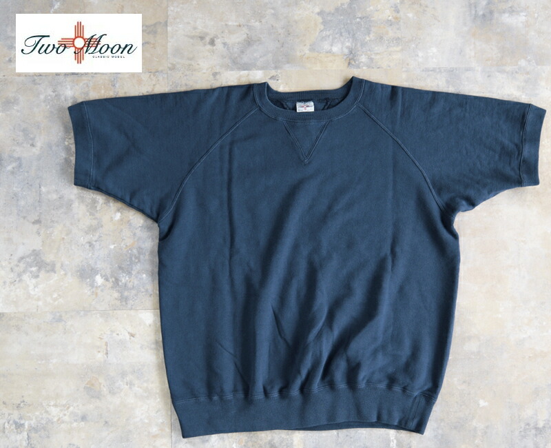 Two Moon 半袖スウェット　ヴィンテージ　スウェット Two Moon TWO MOON トゥームーン 半袖スウェット 10248 ラグラン