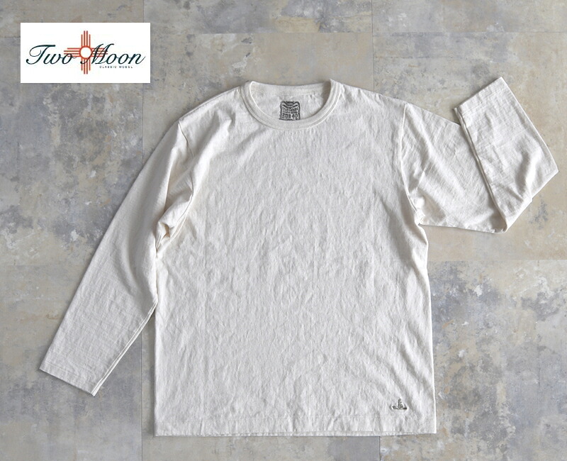 Two Moon（トゥームーン）Long Sleeve T-shirt ロングスリーブTシャツ 20289-07 / Kinari