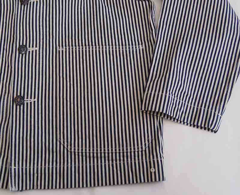 (バズリクソンズ) 【smtb-k】 【kb】 WW2HICKORYSTRIPE WORKJACKET カバーオール Buzz Ricksons