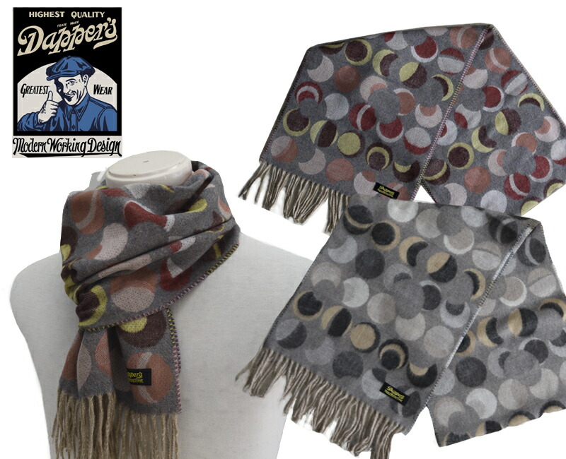 DAPPER’Sダッパーズ Cashmink Scarf by V.FRAAS マフラー/ストール LOT1815 10,340円