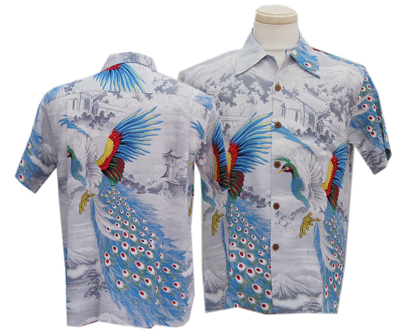 SunSurf サンサーフ 半袖 2020 S/S SPECIAL EDITIO "PEACOCK"(115:GRAY)