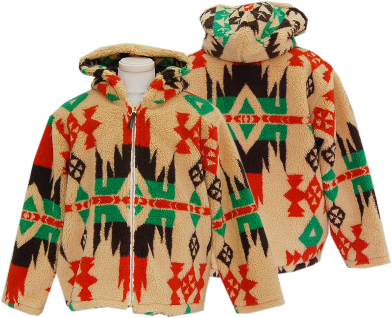SUGAR CANEシュガーケーン アウター SC14995 / NATIVE AMERICAN BOA FLEECE PARKA｜TAKE OFF