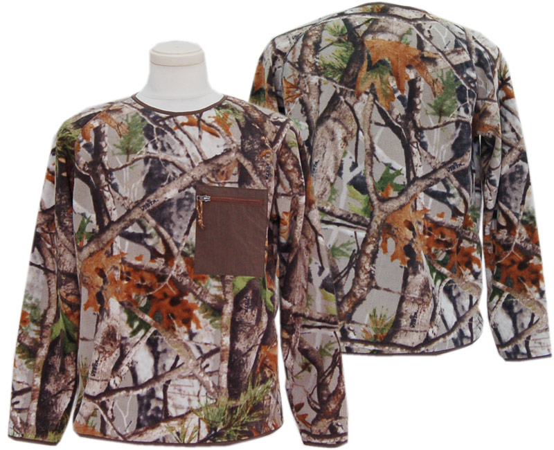 COLIMBOコリンボ フリース 0431 SANBORN CREW SWEATER TREE CAMO(本当の天然木)