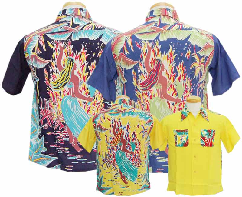 SUNSURF サンサーフ　マダムペレ　Mサイズ SUN SURF サンサーフ レギュラー ハワイアン シャツ アロハ
