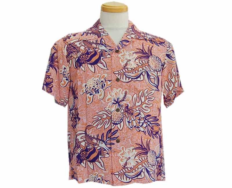 2014 SunSurf サンサーフ SS36429 S/S HAWAIIAN SHIRT \"MAKAHIKI\"""