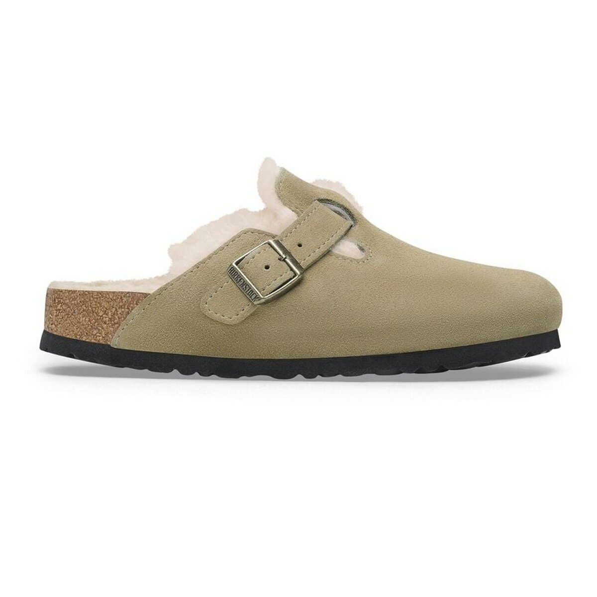 BIRKENSTOCK BOSTON SHEARLING TAUPE NARROW幅 1028299 ビルケンシュトック ボストン シアリング スエード レザー トープ スリム幅 国内正規品