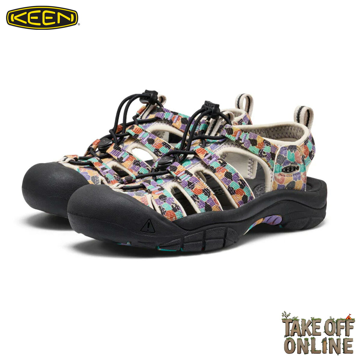 KEEN NEWPORT RETRO W MULTI/PURPLE HAZE 1032195 キーン ウィメンズ ニューポート レトロ マルチ/パープル ヘイズ 2026SS |TAKE OFF ONLINE
