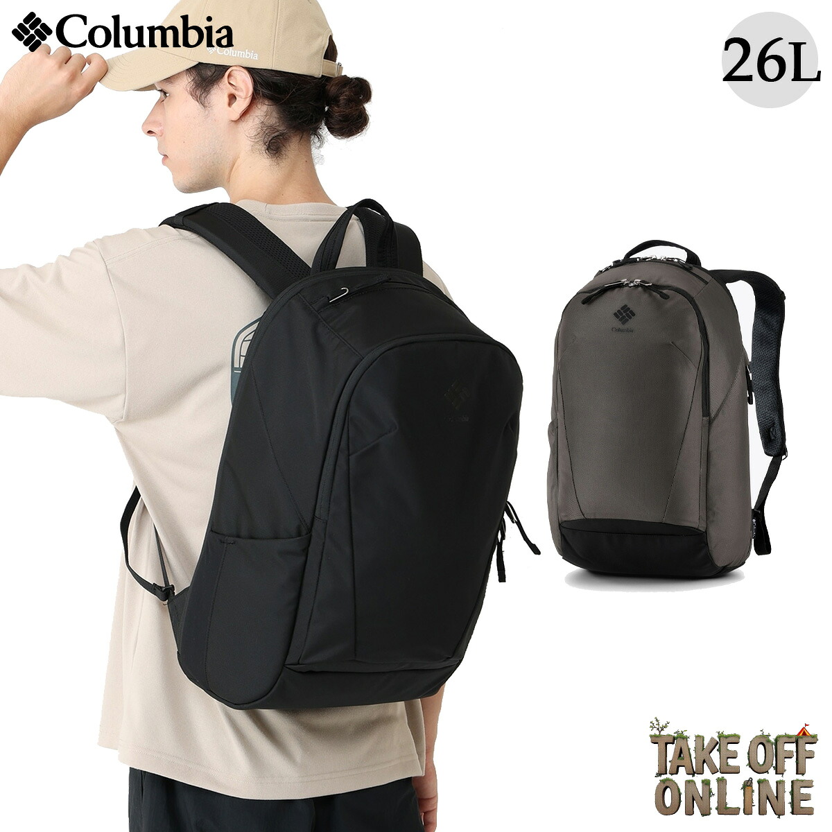 Columbia PANACEA CROSSOVER 26L BACKPACK PU8925 コロンビア パナシーア クロスオーバー 26L バックパック ユニセックスモデル 撥水 バックパック｜TAKE OFF ONLINE