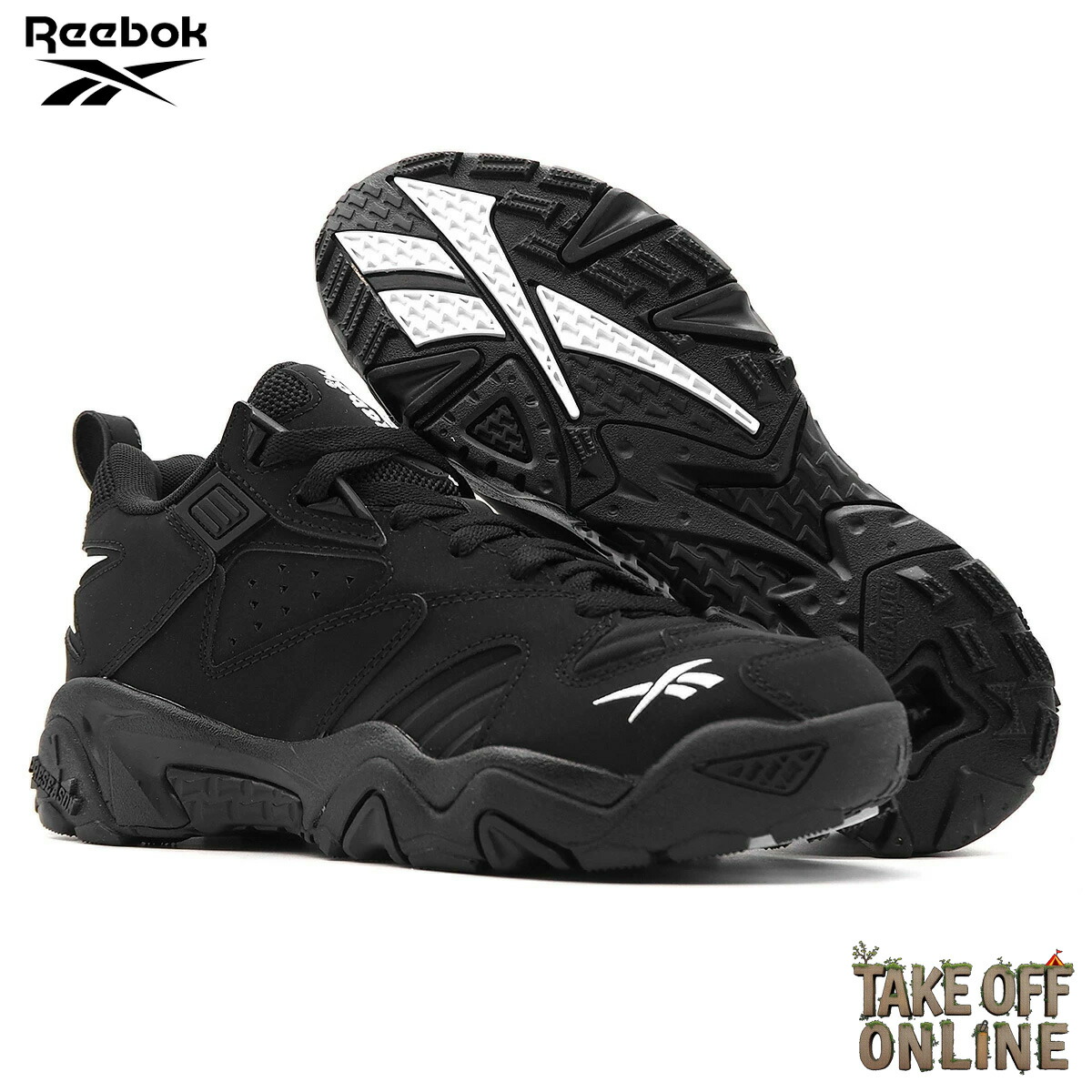 REEBOK BRUTUS LOW BLACK 100244786 リーボック ブルータス ロー ブラック 11,396円