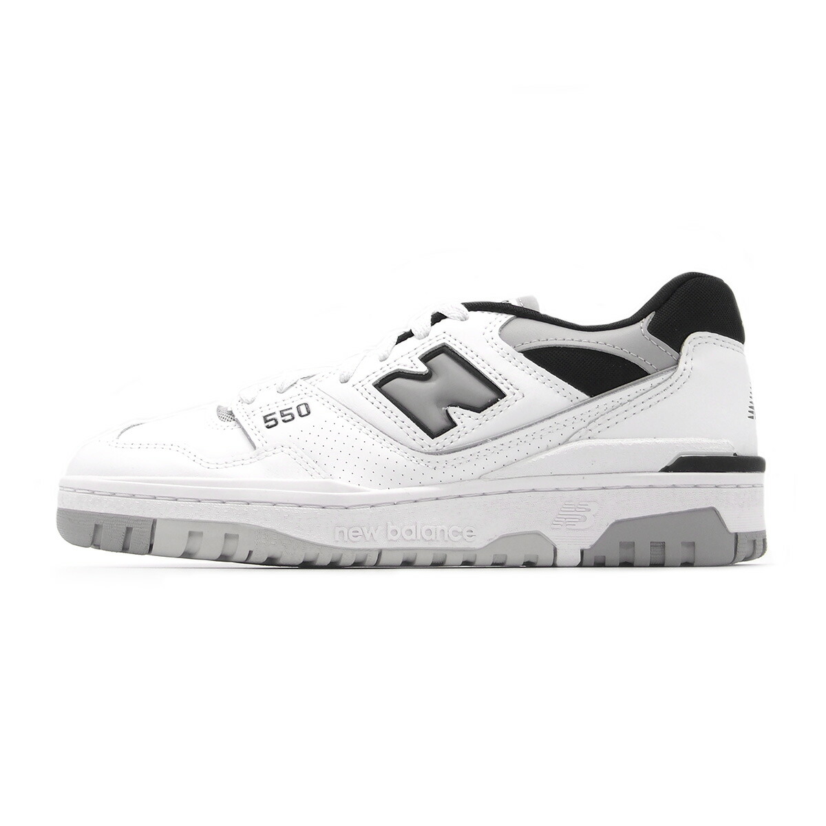 【お買い物マラソンポイント5倍!】 NEW BALANCE BB550NCL WHITE/GRAY ニューバランス Dワイズ ホワイト/グレー