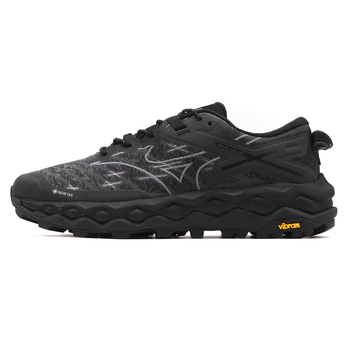 MIZUNO WAVE MUJIN LS GTX BLACK d1ga250102 ミズノ ウエーブ ムジン LS ゴアテックス ブラック メンズ