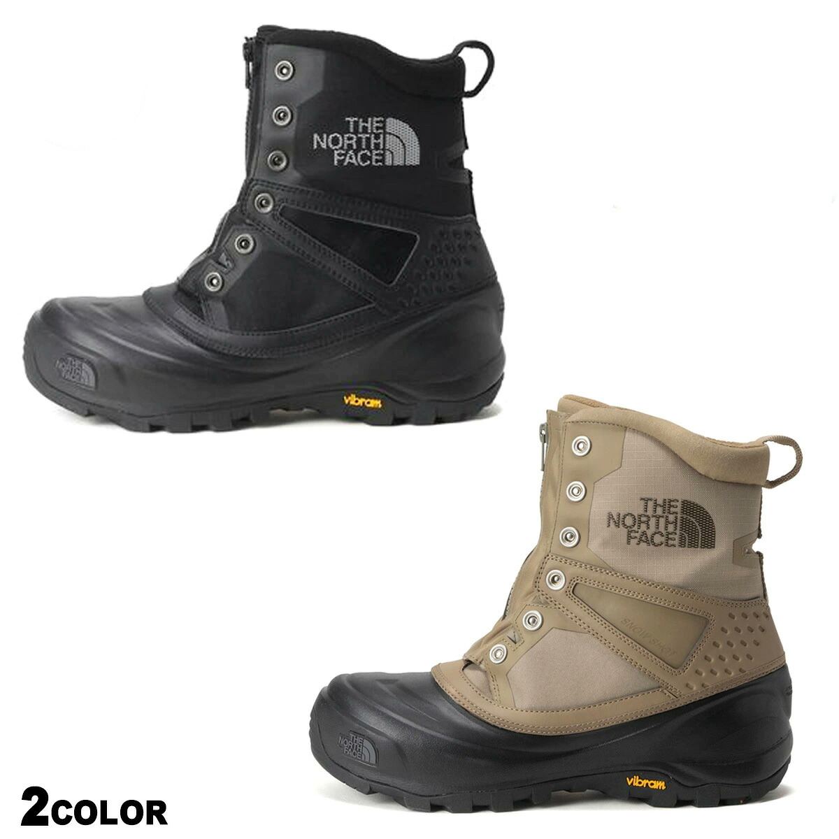 THE NORTH FACE SNOW SHOT MID WP ARCTIC GRIP 2カラー nf52582 ノースフェイス スノー ショット ミッド ウォータープルーフ アークティックグリップ ブラック クラシックカーキ 2025FW ラッピング不可