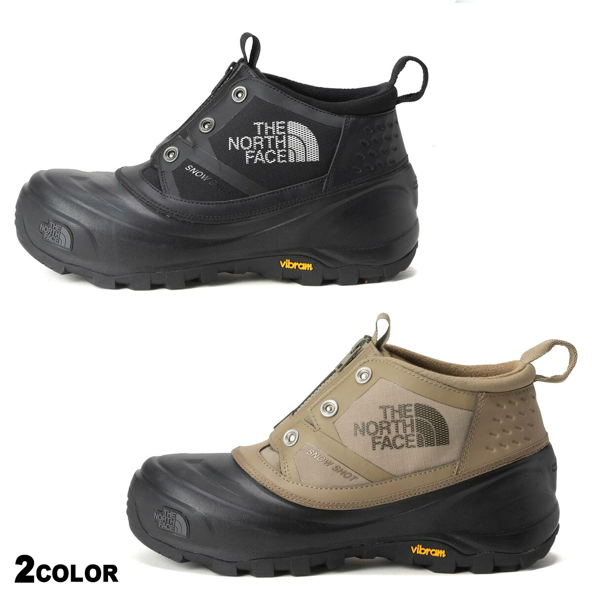 THE NORTH FACE SNOW SHOT LOW WP ARCTIC GRIP 2カラー nf52583 ノースフェイス スノー ショット ロー ウォータープルーフ アークティックグリップ ブラック クラシックカーキ 2025FW ラッピング不可