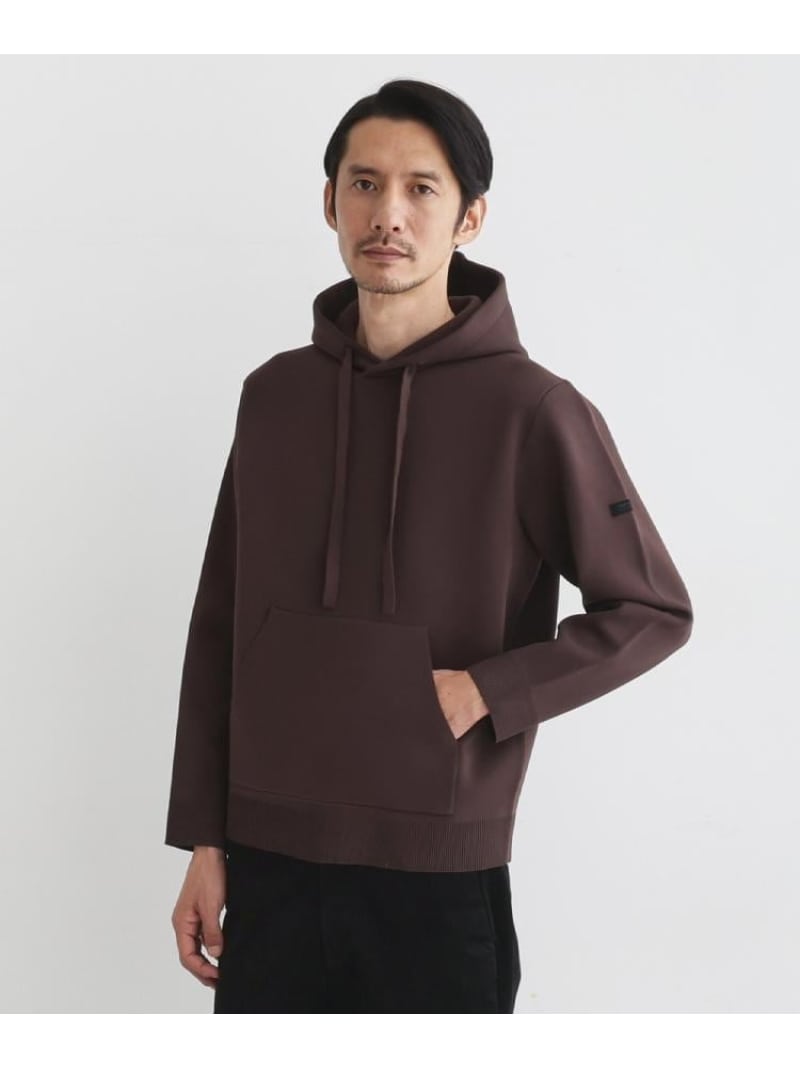 【SALE／50%OFF】スポンディッシュ プルオーバー ニットパーカ TAKEO KIKUCHI タケオキクチ トップス ニット ブラウン ベージュ【RBA_E】【送料無料】[ Fashion]｜TAKEO KIKUCHI