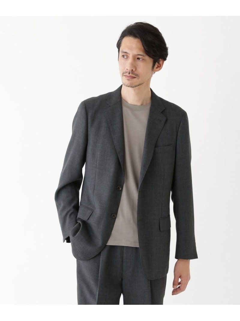【SALE／40%OFF】【THE FLAGSHIP】メッシュ ジャケット TAKEO KIKUCHI タケオキクチ ジャケット・アウター テーラードジャケット・ブレザー ネイビー グレー【RBA_E】【送料無料】[ Fashion]