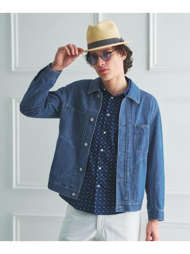 【SALE／45%OFF】【BOWLER HAT LABEL】エクスプローラー Gジャン TAKEO KIKUCHI タケオキクチ ジャケット・アウター デニムジャケット ブルー【RBA_E】【送料無料】[ Fashion]｜TAKEO KIKUCHI