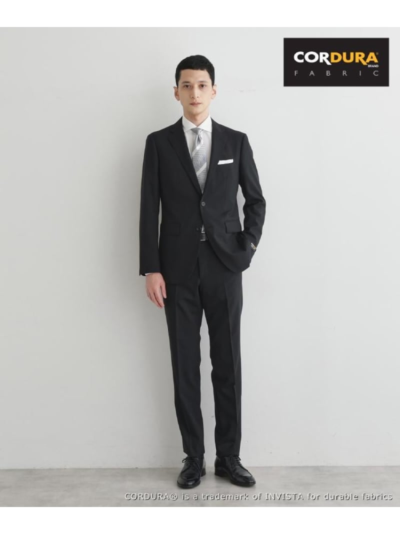 【SALE／40%OFF】【Begin掲載】コーデュラ(R)夏素材ウールトロ ストレッチスーツ TAKEO KIKUCHI タケオキクチ スーツ・フォーマル セットアップスーツ ネイビー ブラウン ブラック【RBA_E】【送料無料】[ Fashion]｜TAKEO KIKUCHI