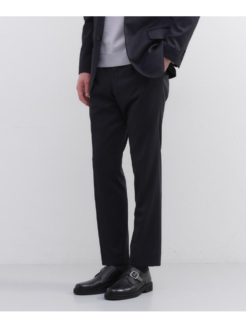 【SALE／45%OFF】楊柳カルゼ パンツ TAKEO KIKUCHI タケオキクチ パンツ その他のパンツ ブラック ネイビー【RBA_E】【送料無料】[ Fashion]