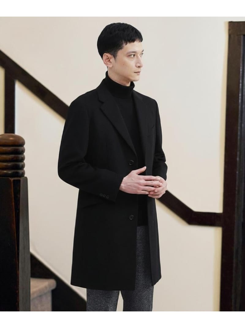 libeizhuli 様TAKEO KIKUCHI カシミヤスタンドカラーコート タケオキクチ TAKEO KIKUCHI ◇【ウールカシミヤブレンド】 ビーバー