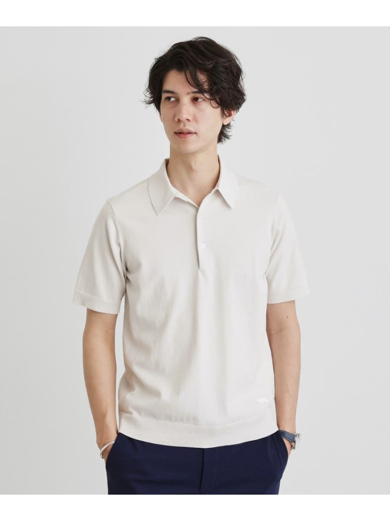 COMME CA MEN /コムサ・メン IL PRINCIPE ポロシャツ 和歌山編みIL PRINCIPEジャージー ポロシャツ（07-42CK06-205
