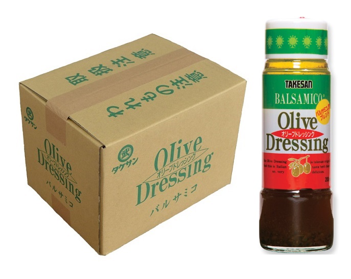 オリーブドレッシング バルサミコ酢ブレンド 200ml×１２本入 [ オリーブ オリーブオイル ドレッシング ご自宅用 食品 グルメ 食べ物  ]