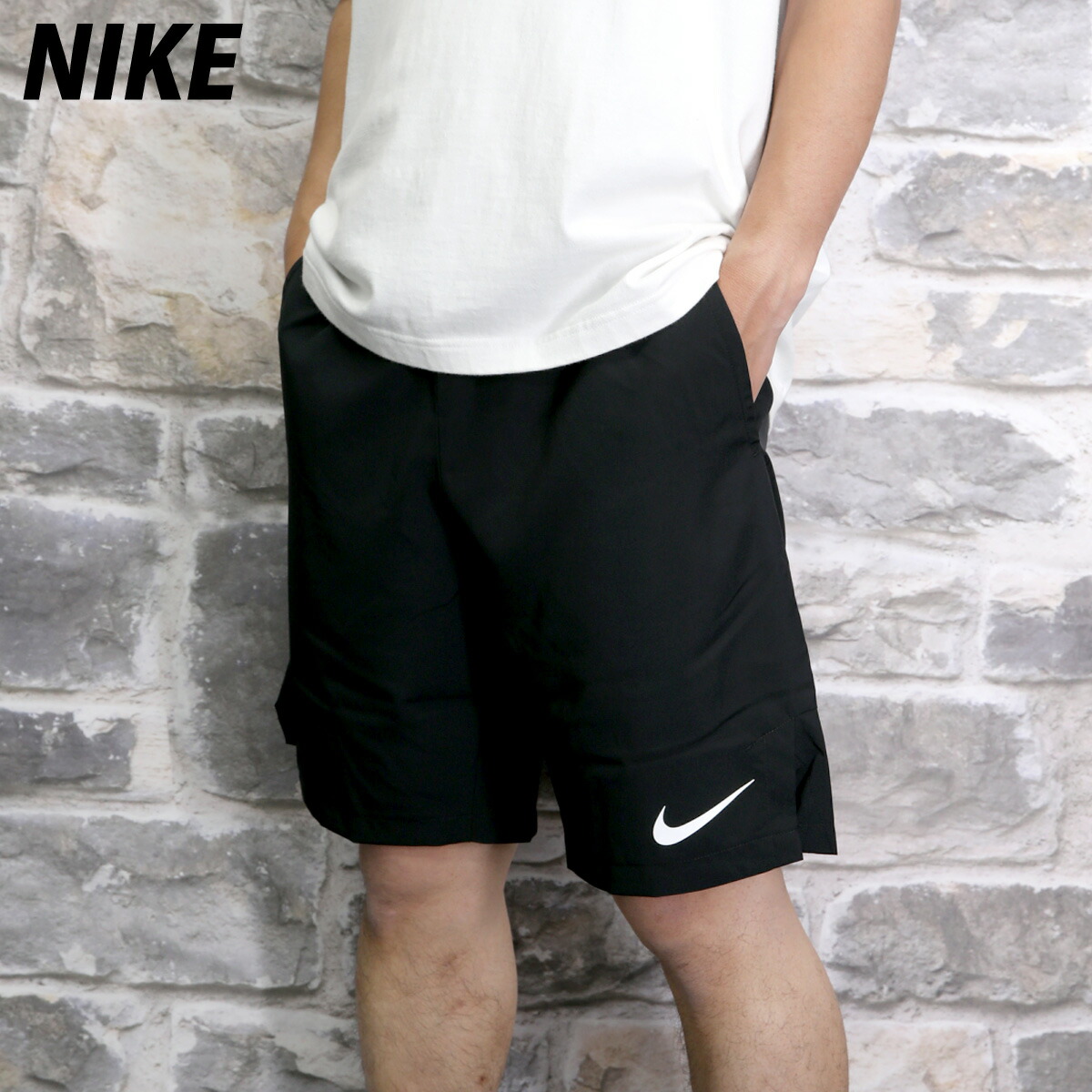 送料無料 新作 ナイキ ハーフパンツ 下 メンズ NIKE ウーブン 吸汗速乾 ドライ BLK|スポーツウェア トレーニングウェア 大きいサイズ 有 速乾 スポーツ おしゃれ ブランド